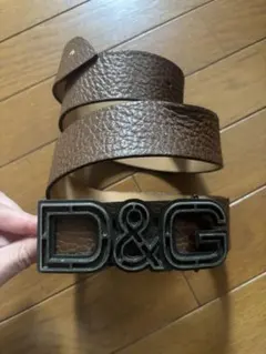 D&G レザーベルト DOLCE&GABBANA（ドルチェ & ガッバーナ） ベルト DG Buckle Leather