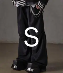 ポム　Mサイズ　【完売品】GRANCY カーゴパンツ ブラック セール】 【セットアップ対応】 カーゴジョガーパンツ （その他パンツ