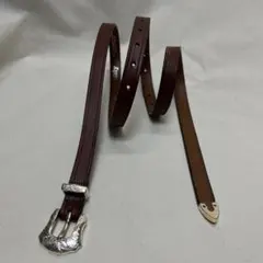 ブラウンレザー ベルト