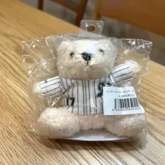 千葉ロッテマリーンズ　佐々木朗希　ユニフォームベア　キーホルダー　くま