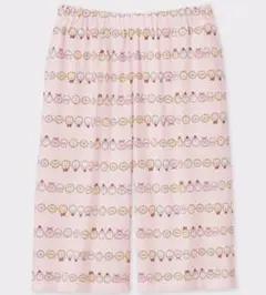 ユニクロ*キッズ*ガールズリラコ*ステテコ*すみっコぐらし*薄ピンク*130