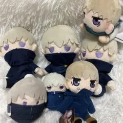 呪術廻戦　狗巻棘　ぬいぐるみ　マスコット　キーホルダー　7点まとめ