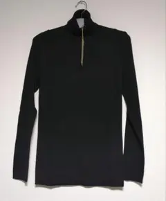 無印良品 新品未使用タグ付き ブラックタートルネックセーター XL