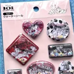 【E】101匹わんちゃん❤️ウォーターシール【品薄】立体　犬　ディズニー　カプセル