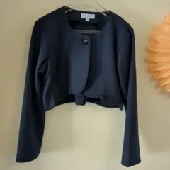 マザウェイズ　１３０cm  紺色ノーカラージャケット