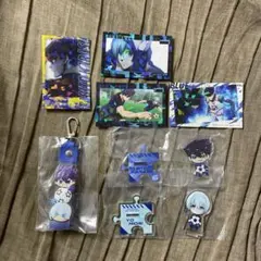 ブルーロック　一番くじ　烏&氷織　アクスタ　ステッカー　ストラップ