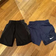 Nike アンブロ　半ズボン 2枚セット スパッツ２枚つき