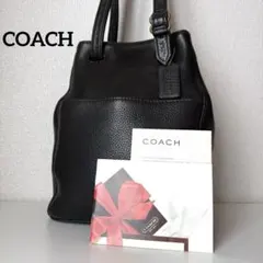 コーチ オールドコーチ トートバッグ ワンショルダー A4 レザー 黒