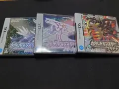 ポケットモンスター　ゲームソフト　DS　3点　まとめ売り