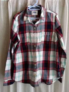 OLD NAVY 長袖チェックシャツ Mのサムネイル