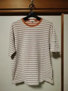 a.v.v アーヴェヴェ メンズ ボーダー tシャツ Lのサムネイル