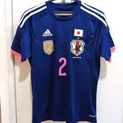 【希少・W杯優勝パッチ付】なでしこジャパン 日本代表 ユニフォーム 近賀ゆかりのサムネイル