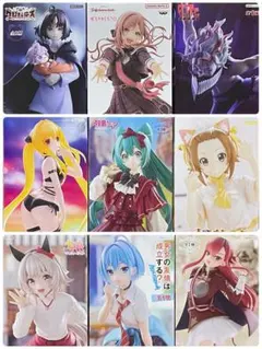 新品・未開封　トリオトライトフィギュア、ESPRESTO　9点セット