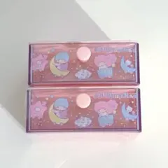 サンリオ リトルツインスターズ キキララ ケース入りメモ 引き出し