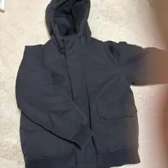 GAP フリース裏地 黒 フード付きコート