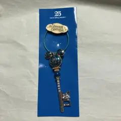 ミッキーマウス ドリームキー 新品未使用 東京ディズニーランド 25周年