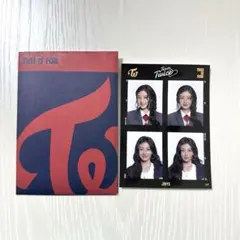 TWICE ジヒョ ランダム証明写真ステッカー