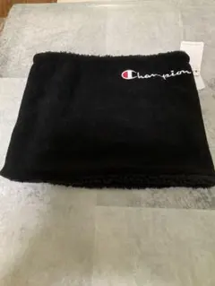 CHAMPION チャンピオン ネックウォーマー ブラック 裏地ボア
