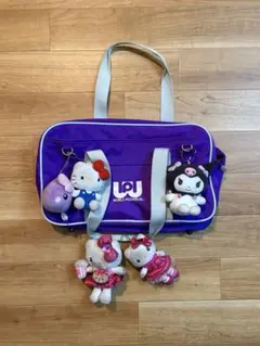 旧ワッペ 青 スクバ シナモン シンデレラ キーホルダー ミニー ブルー