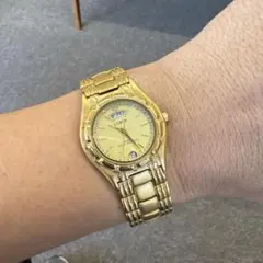 未使用品 23k LOBOR クォーツ 腕時計 ゴールド LB926M 23k 【稼働品】LOBOR クォーツ 腕時計 ゴールド LB926M - メルカリ