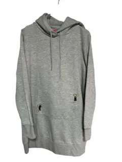 美品✨グラニフ ビューティフルシャドー パーカーワンピース フード グレー