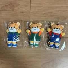 しまじろう フィンガーパペット~1996・1998・2003~3種コンプセット