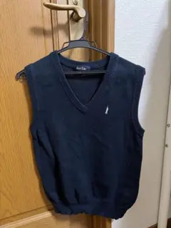 EASTBOY ニットベスト ネイビー 140cm