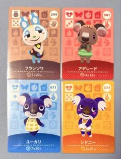 amiibo フランソワ　アデレード　ユーカリ　シドニー
