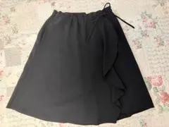 Max Mara ブラックの巻きスカート　美品　サイズ38
