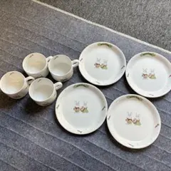 レア ナルミ シルバニアファミリー 食器セット 茶碗 湯呑み マグカップ