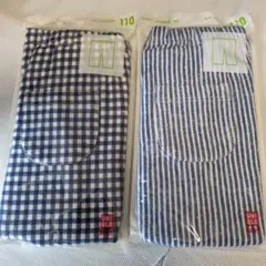 UNIQLO キッズレギンス 110サイズ 7分丈　2枚セット