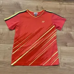 YONEX VersiCool Tシャツ レッド/イエロー