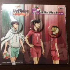 ハイキュー 1番くじ バッジ 及川 黒尾 研磨