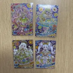 ひみつのアイプリ　フラワーバズリウムコスモスピンク　4枚セット　リング4弾