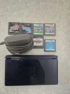Nintendo DS Lite ネイビー 本体 ソフト・充電器付き