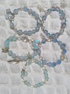 ハンドメイドブレスレット 5点セット