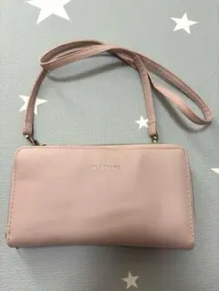 JILL STUART ピンク ショルダーバッグ　財布のサムネイル