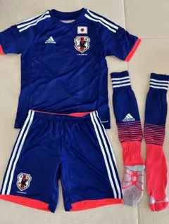 2014年ブラジルW杯【160cm】サッカー日本代表 ユニフォーム 3点セット