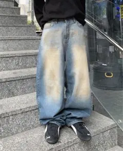 Jaded London Mud Wash Colossus バギーデニムw34 - メルカリ