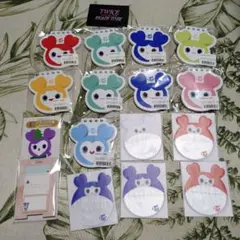 みあ様専用TWICE メモ帳 手鏡 付箋 缶バッチケース 計16個 READY