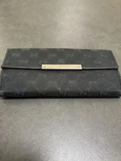 Gucci ブラック ロゴ 長財布