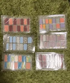 ネイルシールセット 6パックまとめ売り
