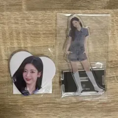 ITZY リア flagship アクスタ 缶バッチ 缶バッジ