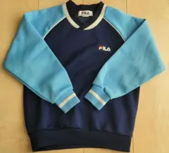 FILA 体操服 ネイビー/ライトブルー