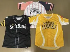 ソフトバンク　ホークス　レプリカ　ユニフォーム　セット