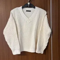 GORGE ニット アイボリー 長袖
