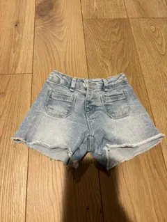 【ZARA】⭐️送料込⭐️ デニムショートパンツ 9-12ヶ月ライトブルー