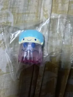 パックマン、サンリオキャラクターズ　ちびコレクトフィギュア　リトルツインスターズ