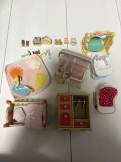 シルバニアファミリー 家具セット(赤ちゃんおもちゃセット)