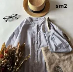 b189＊ サマンサモスモス バンドカラーチュニック ワンピース